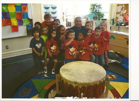 Elders Teach Oklahoma School Kids to Play Native American Powwow Drum The Drum People